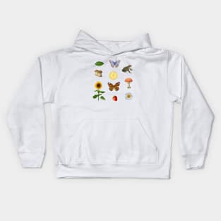 cottagecore sticker pack Kids Hoodie